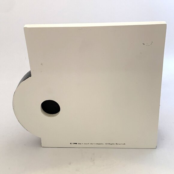 Coca Cola Collectible Christmas Santa Figurine Clock Refreshing Surprise 6" Tall - Picture 6 of 14